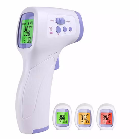 Medical Clinical Portable Digital Laser Temperature Non-Contact Baby Electronic Forehead Infrared Thermometer