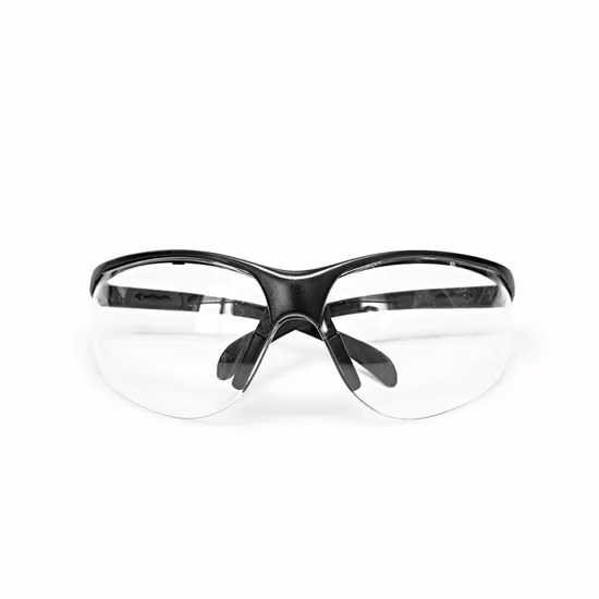 PC Material Protective Eyewear Half Rim Safety Glasses Work Goggles