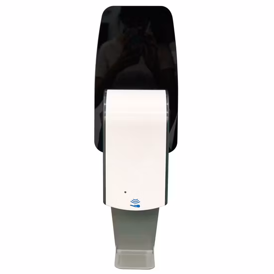2022 New Type Thermometer Sanitizer Touchless Automatic Spray Hand Bathroom Soap Dispenser