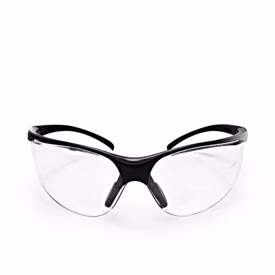 PC Material Protective Eyewear Half Rim Safety Glasses Work Goggles