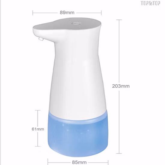 2022 Novo tipo termômetro desinfetante spray automático sem toque dispensador de sabão para banheiro