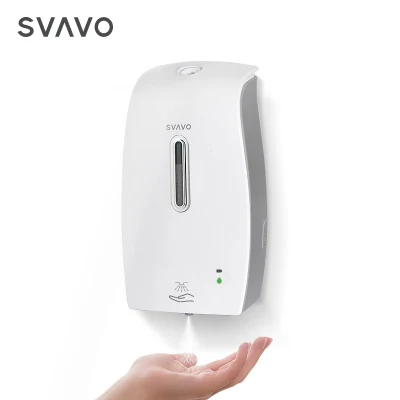 Svavo Touch Free Sensor de Espuma Automático Dispensador de Sabão Plástico Touchless para Banheiro