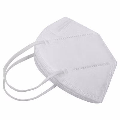 Máscara descartável Kn95mask com máscara facial preta e personalizada de fábrica KN95 não